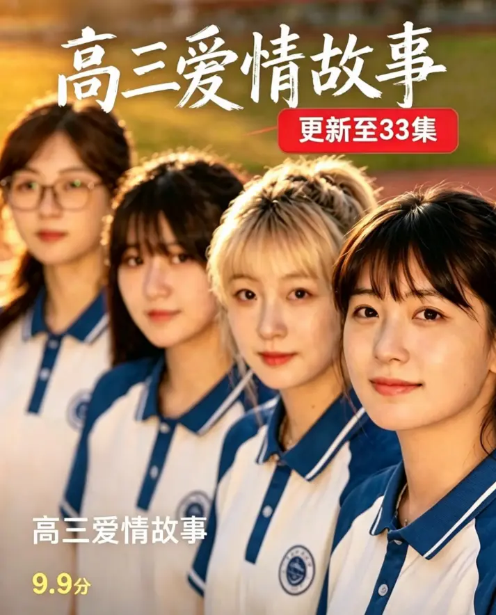 黄果AI短剧《高三爱情故事》无删减全集-超高清1080P免费在线观看-高三爱情故事完整版流畅播放